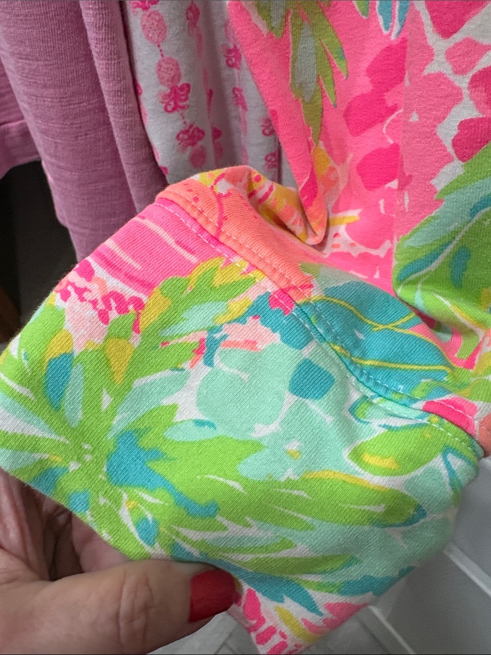 Lilly Pulitzer Skipper Popover Sz Medium - Florida “Sunshine State of Mind” - Picture 7 of 14